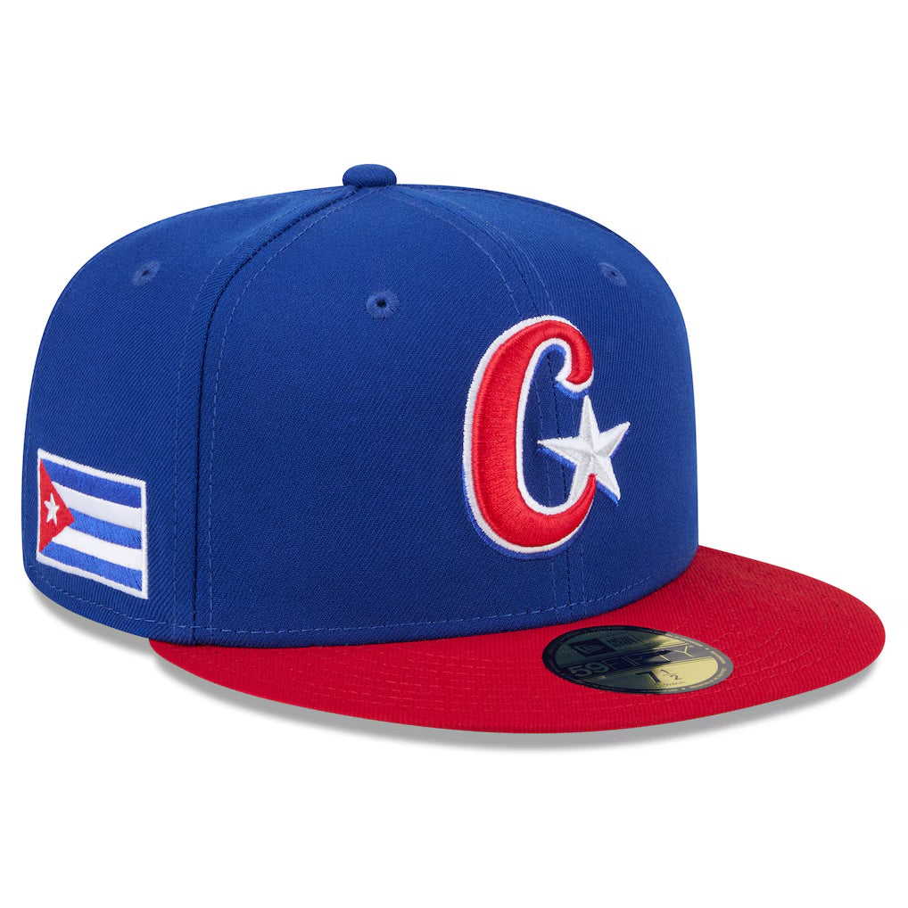Cuba World Baseball Classic 2026 New Era 59FIFTY Fitted Cap – Official WBC Hat