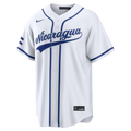 2026 WBC Nicaragua Men's Nike Stadium Jersey – Official Home White Edition