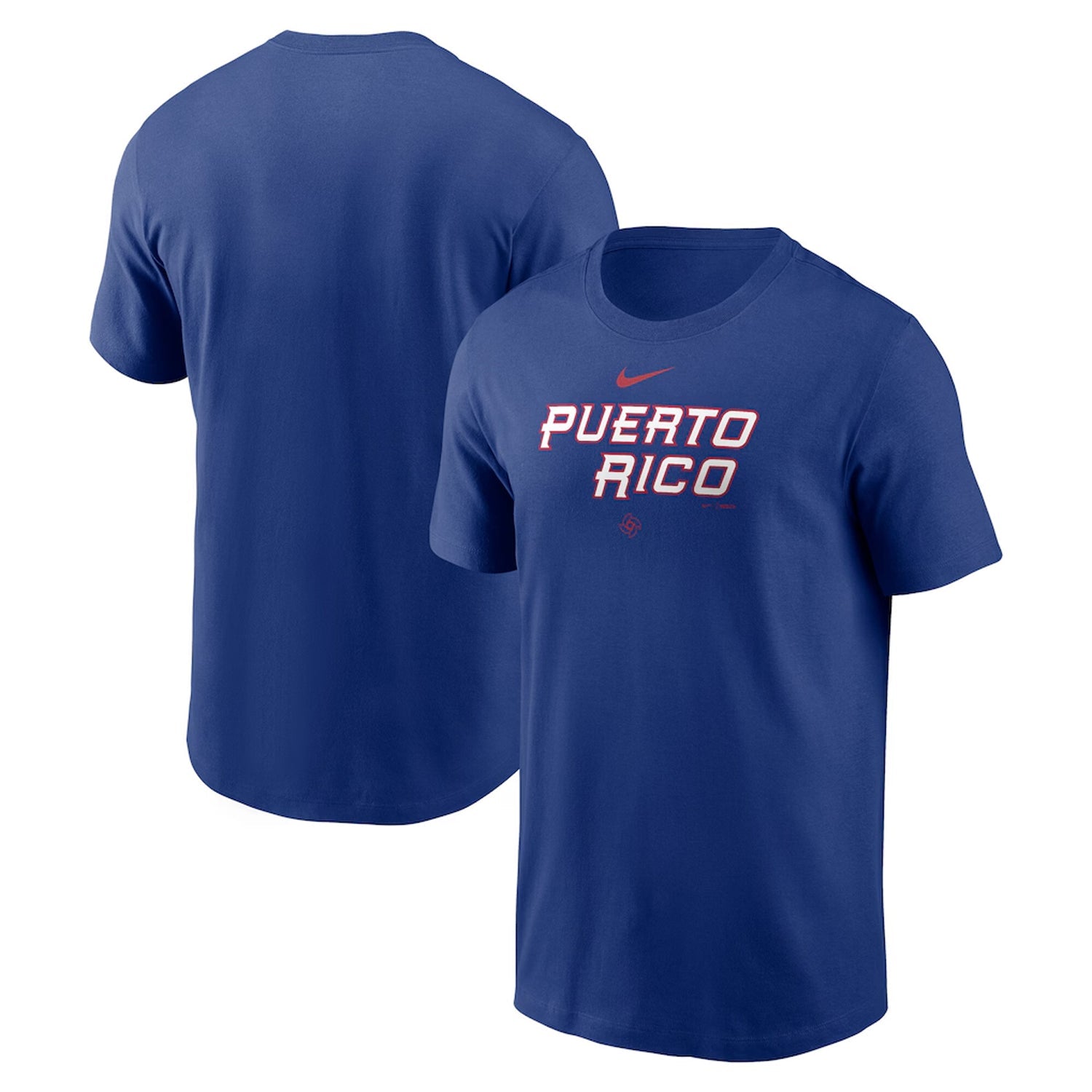Nike 2026 World Baseball Classic Puerto Rico Wordmark T-Shirt – Official WBC Tee